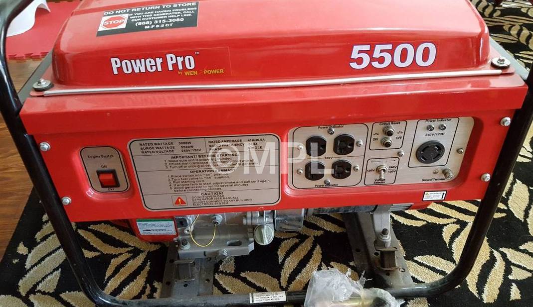 wen power 5500 generator parts